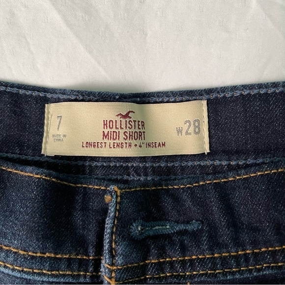 HOLLISTER | Denim Midi Short - Picture 4 of 4